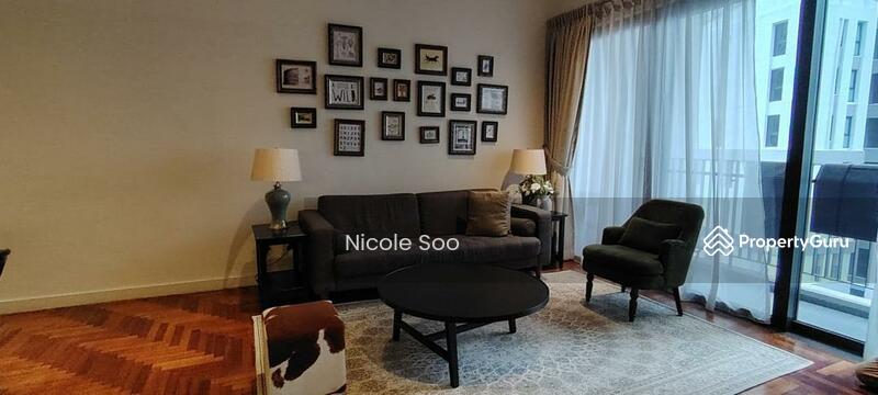 Service Residence for Sale at The Mews - Nicole Soo - Living Room - PropertyGuru.com.my
