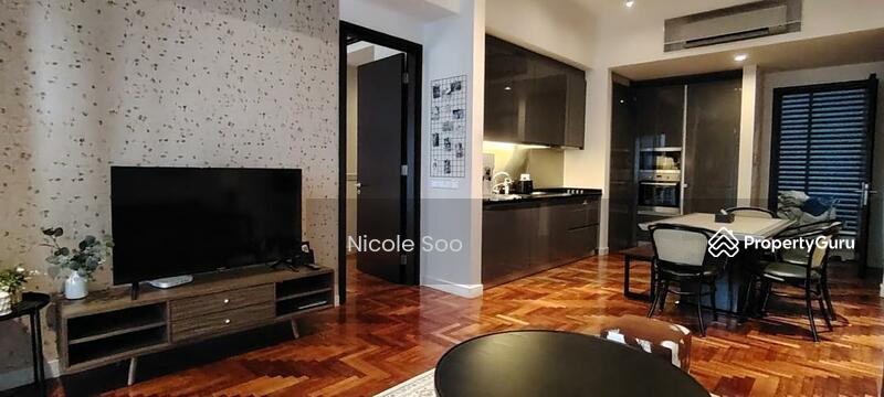 Service Residence for Sale at The Mews - Nicole Soo - Living Room - PropertyGuru.com.my