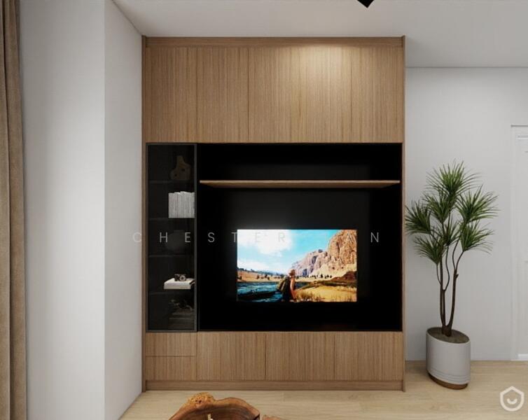 Service Residence for Rent at TRX Residences - Chester Tan - Living Room - PropertyGuru.com.my