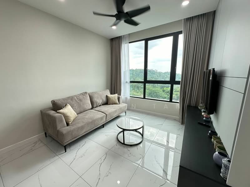 Servis Apartment untuk Disewa di Cubic Botanical - Jacquin Tan - Living Room - PropertyGuru.com.my