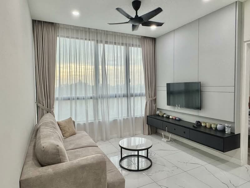Servis Apartment untuk Disewa di Cubic Botanical - Jacquin Tan - Living Room - PropertyGuru.com.my