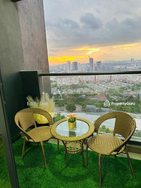 Service Residence for Rent at Aera Residence - Eddy Lee - Balcony - PropertyGuru.com.my