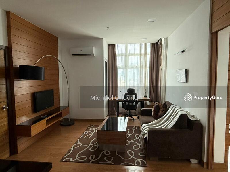 Servis Apartment untuk Disewa di Dua Sentral - Michael Choong - Living Room - PropertyGuru.com.my