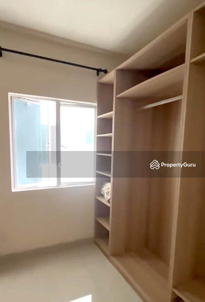Room with wardrobe