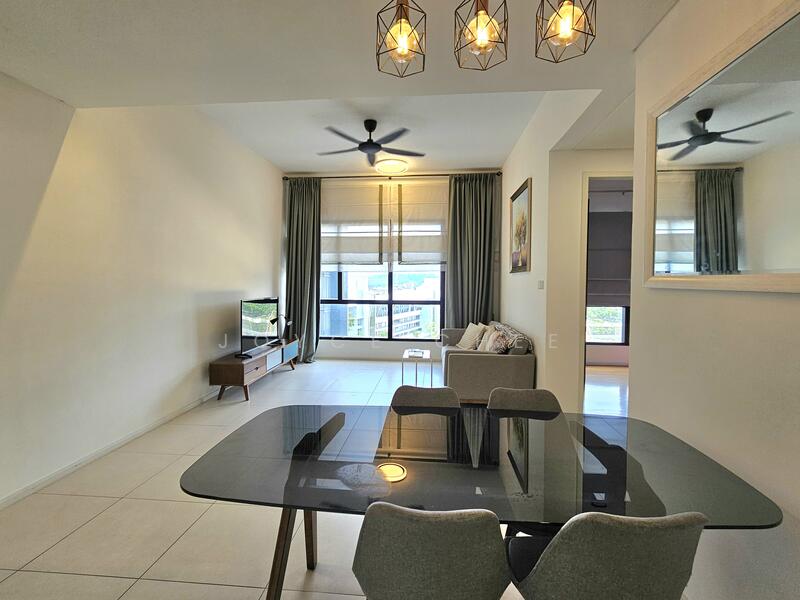Servis Apartment untuk Disewa di Ativo Suites @ Damansara Avenue - Joyce Chee - Living Room - PropertyGuru.com.my