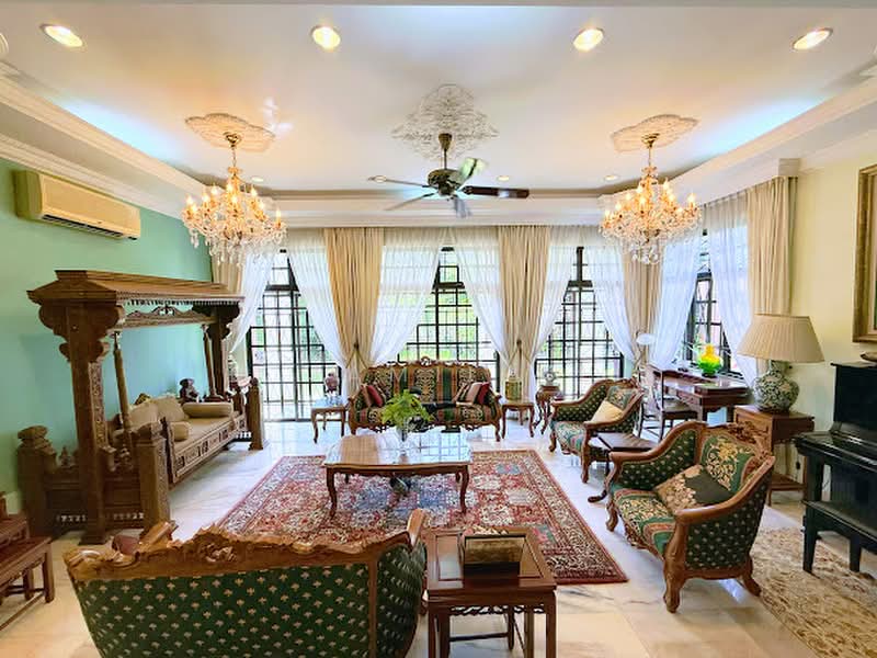 Rumah Banglo untuk Dijual di Bandar Baru Bangi (Selangor) - M Jamil Ali - Living Room - PropertyGuru.com.my