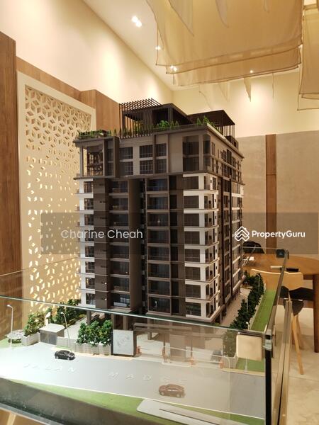 Scale Model Penthouse highest 2 floors