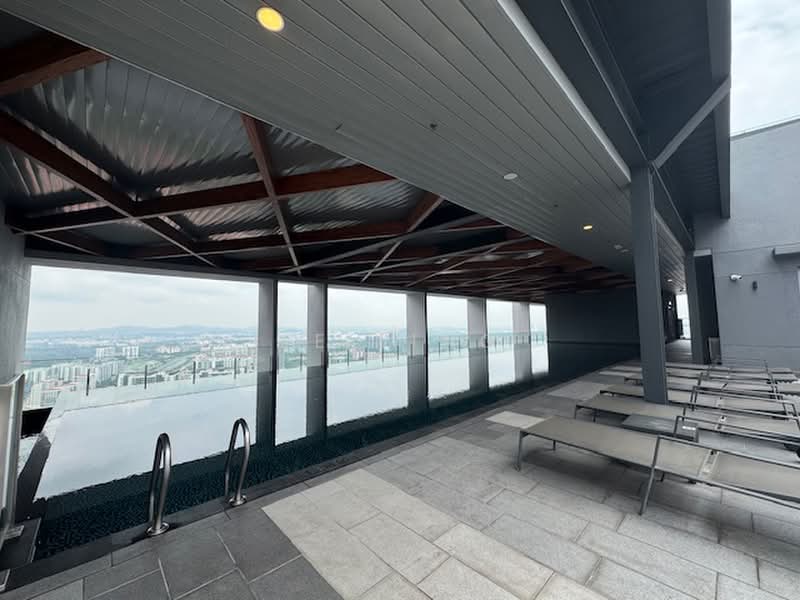 Servis Apartment untuk Disewa di The Arcuz - EE Ling - Sky infinity pool at level 46 - PropertyGuru.com.my