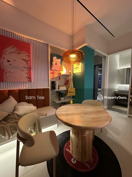 Service Residence for Sale at Summer Suites - Residensi Bukit Meldrum - Sam Tee - Living Room - PropertyGuru.com.my