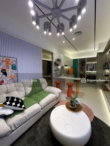 Service Residence for Sale at Summer Suites - Residensi Bukit Meldrum - Sam Tee - Living Room - PropertyGuru.com.my