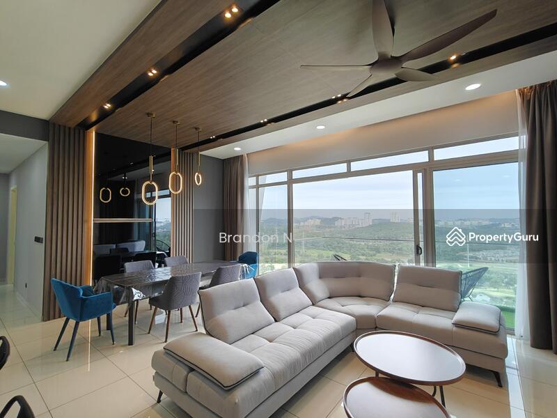 Kondominium untuk Disewa di PAR 3 - Brandon N - Living Room - PropertyGuru.com.my