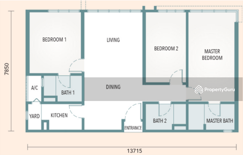 Untuk Dijual The Maple Residences