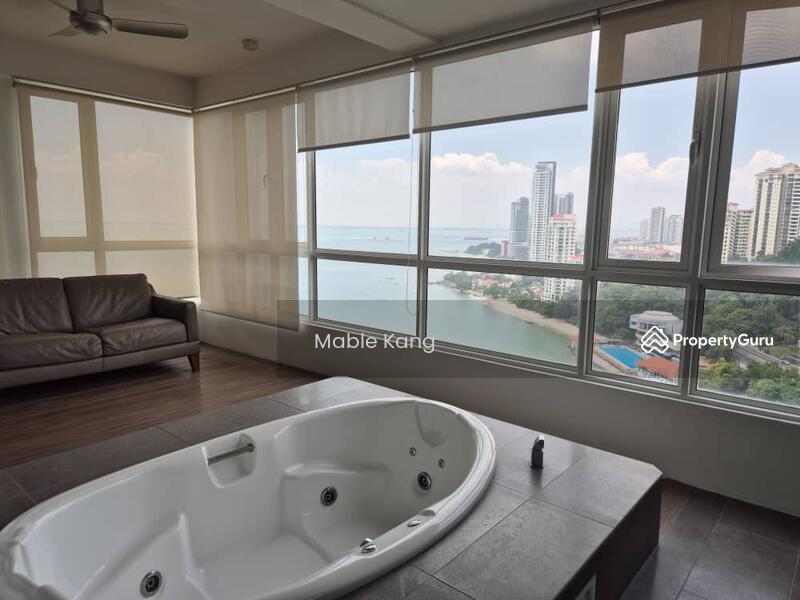 Seaview from Master Bathroom 