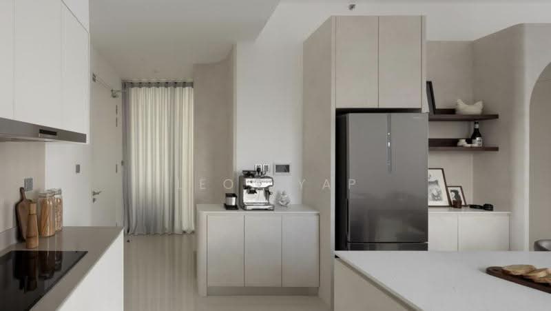 Kediaman Servis untuk Dijual di Atwater : Service Residences - Leon Yap - Kitchen - PropertyGuru.com.my