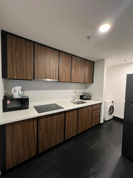 UNA Serviced Apartment untuk Untuk Disewa - RM 4,500 /bulan, Mac 2026 - Kitchen - PropertyGuru.com.my