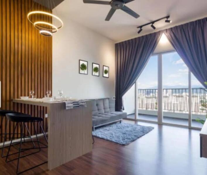 UNA Serviced Apartment untuk Untuk Disewa - RM 4,500 /bulan, Mac 2026 - Living Room - PropertyGuru.com.my