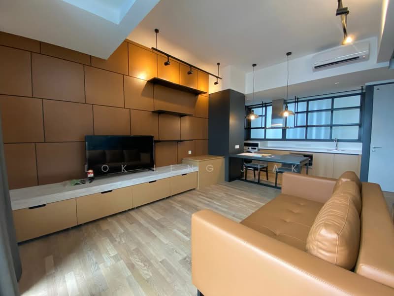 Condominium for Sale at Twy Duplex Condos - Lok Leng Jiak - Living Room - PropertyGuru.com.my