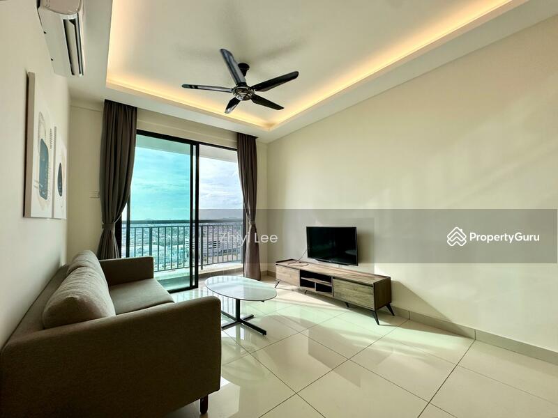 Servis Apartment untuk Dijual di G Residence - Zhiyi Lee - Living Room - PropertyGuru.com.my
