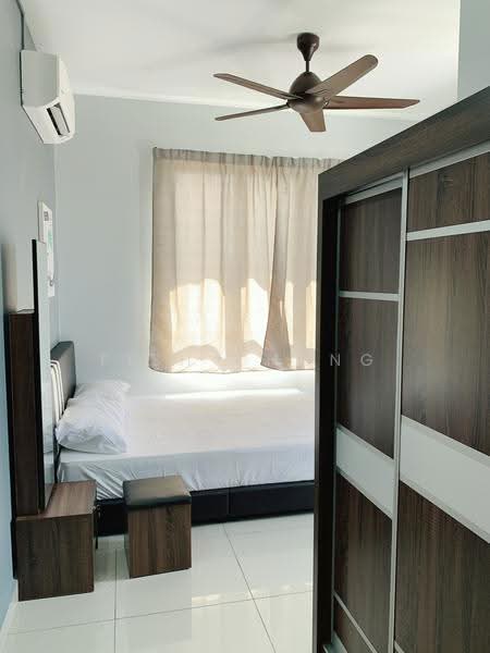 Service Residence for Sale at Platinum Lake PV 21 - Fish Chong - Master Bedroom - PropertyGuru.com.my