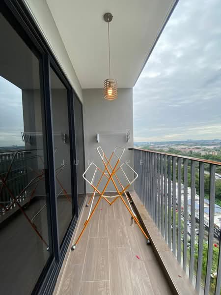 Service Residence for Rent at Geo Bukit Rimau - June Pei - Balcony - PropertyGuru.com.my
