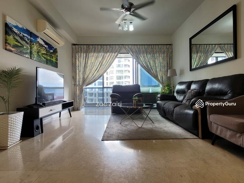 Condominium for Sale at Concerto North Kiara - Zac Zairi - Living Room - PropertyGuru.com.my