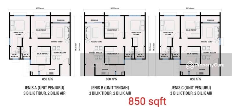 Untuk Dijual Residensi Wilayah @ Residensi Sentral