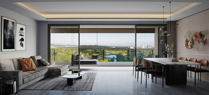 Kondominium untuk Dijual di Aetas Damansara - Andrew Lee - Living Room - PropertyGuru.com.my