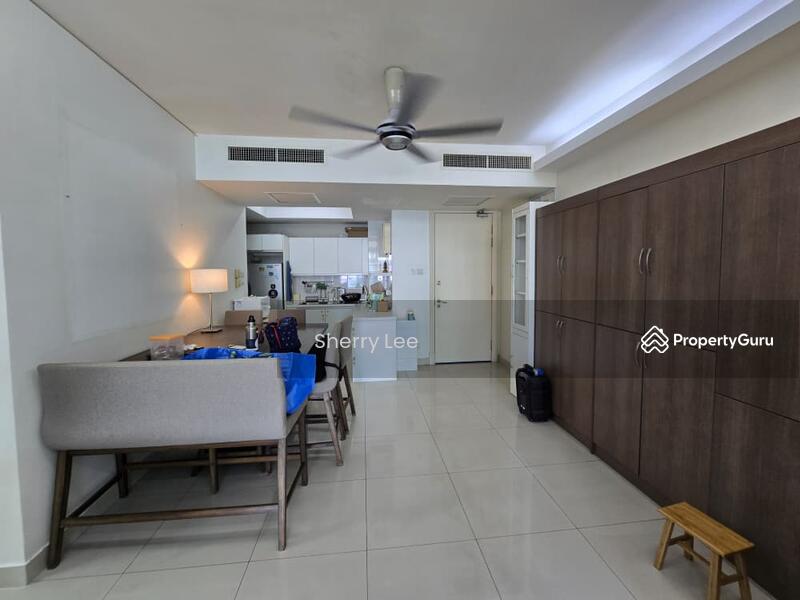 Service Residence for Sale at Solaris Dutamas - Sherry Lee - Living Room - PropertyGuru.com.my
