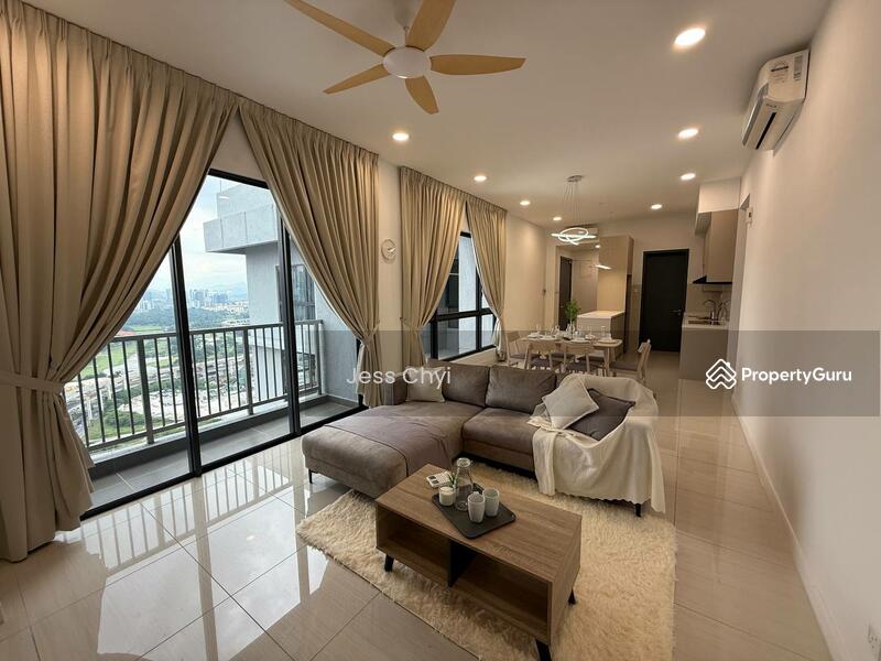 Condominium for Rent at One Cochrane Residence - Jess Chyi - Living Room - PropertyGuru.com.my