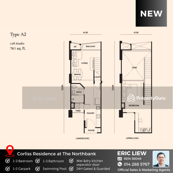For Sale The Corliss Residence @ The NorthBank
