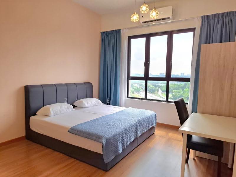 Service Residence for Rent at Zentro Residences Serviced Apartment - Zakee Chan - Master Bedroom - PropertyGuru.com.my