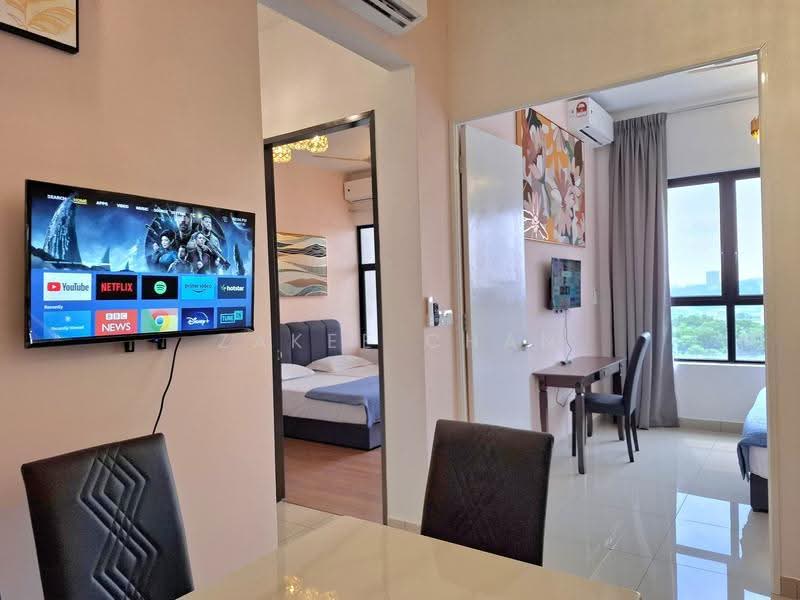 Service Residence for Rent at Zentro Residences Serviced Apartment - Zakee Chan - Living Room - PropertyGuru.com.my