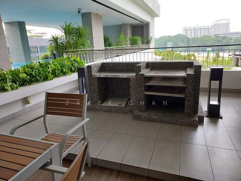 Service Residence for Rent at Zentro Residences Serviced Apartment - Zakee Chan - Balcony - PropertyGuru.com.my