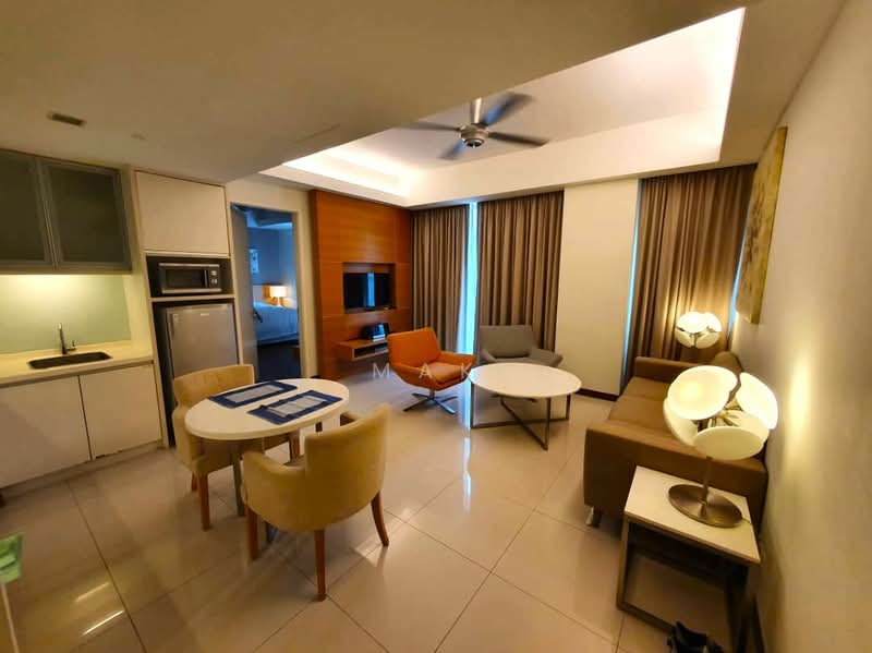 Service Residence for Rent at Cormar Suites (Fraser Place (Lot 163)) - Mak Oliver - Living Room - PropertyGuru.com.my