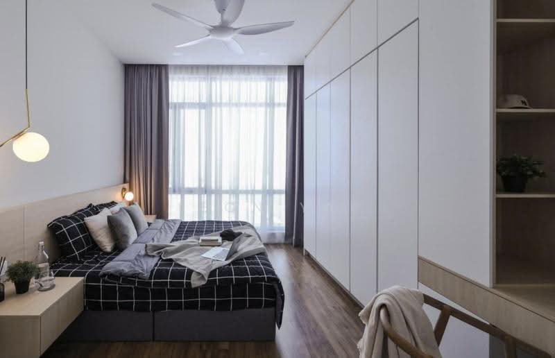Kediaman Servis untuk Dijual di Millerz Square Serviced Residence - Leon Yap - Master Bedroom - PropertyGuru.com.my