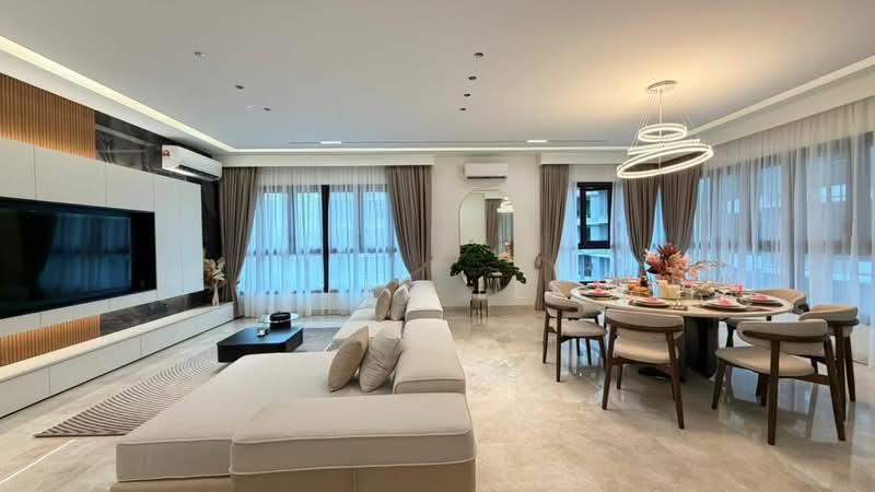 Kondominium untuk Dijual di Sastra U-Thant - Ivan Lee - Living Room - PropertyGuru.com.my