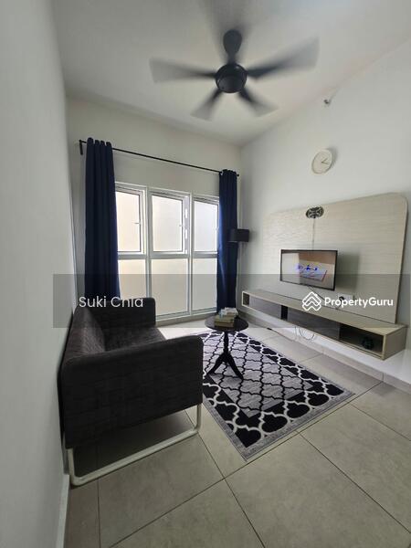 Kediaman Servis untuk Disewa di Residensi Rimbun @ Canopy Hills - Suki Chia - Living Room - PropertyGuru.com.my