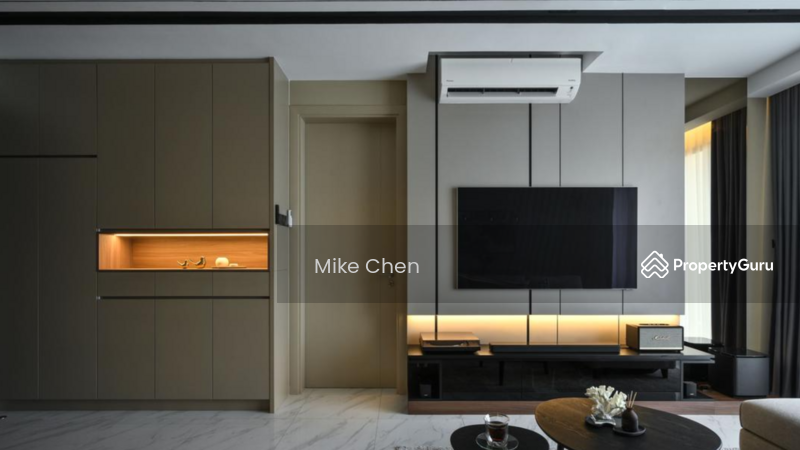 Condominium for Sale at KL48 - Mike Chen - Living Room - PropertyGuru.com.my