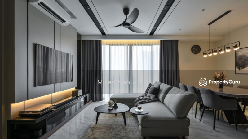 Condominium for Sale at KL48 - Mike Chen - Living Room - PropertyGuru.com.my