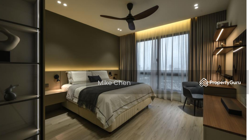 Condominium for Sale at KL48 - Mike Chen - Master Bedroom - PropertyGuru.com.my