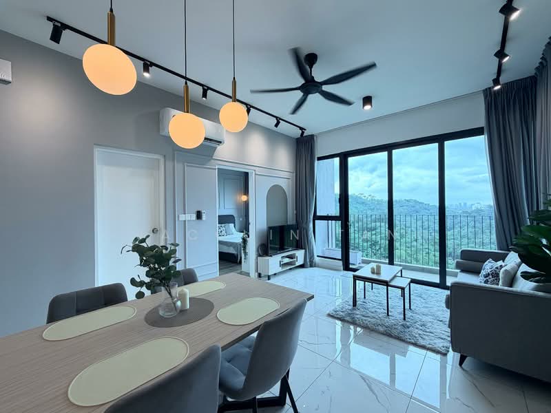 Service Residence for Rent at Cubic Botanical - Jacquin Tan - Living Room - PropertyGuru.com.my