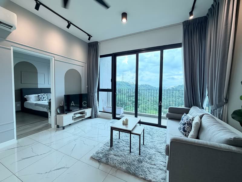 Service Residence for Rent at Cubic Botanical - Jacquin Tan - Living Room - PropertyGuru.com.my
