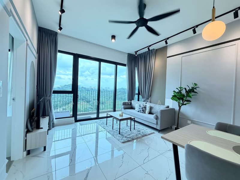 Service Residence for Rent at Cubic Botanical - Jacquin Tan - Living Room - PropertyGuru.com.my