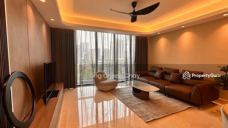 Kondominium untuk Dijual di Brunsfield EmbassyView - Ong Cheng Chay - Living Room - PropertyGuru.com.my
