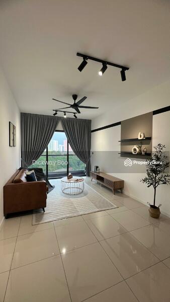 Service Residence for Rent at Duta Park Residences - Dickway Boo - Living Room - PropertyGuru.com.my