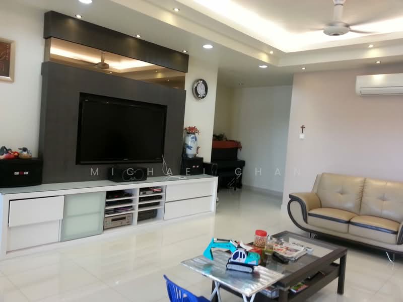 Rumah Teres 3 Tingkat untuk Dijual di Taman Meranti Jaya (Puchong) - Michael Chan - Living Room - PropertyGuru.com.my