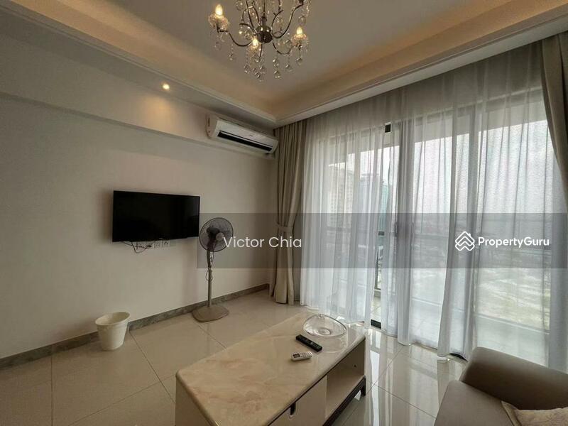 Service Residence for Sale at R&F Princess Cove Phase 1 - Victor Chia - Living Room - PropertyGuru.com.my