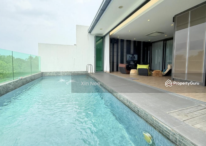Rumah Teres 3 Tingkat untuk Dijual di Bandar Nusaputra (Puchong) - Xin Nee - Pool - PropertyGuru.com.my