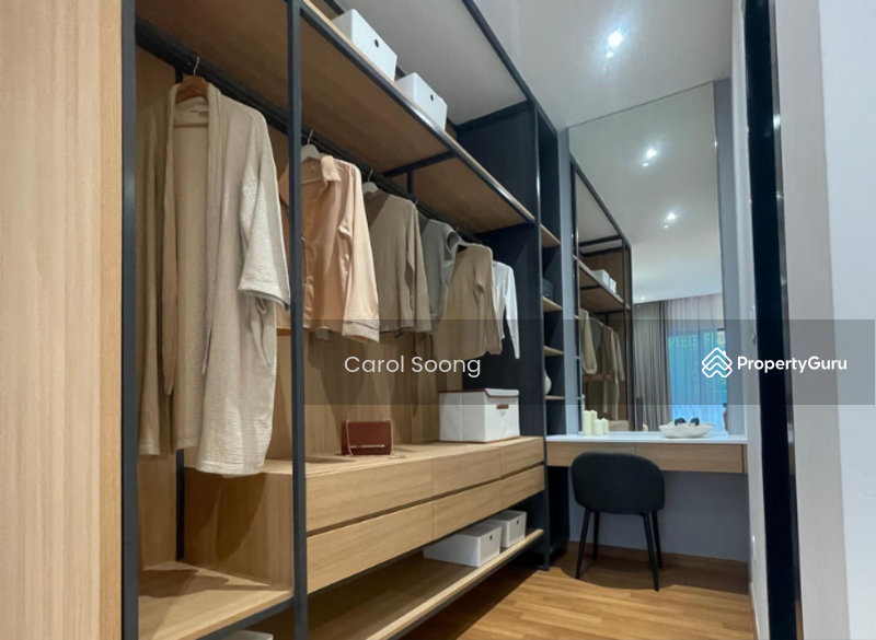 Condominium for Sale at Tangen Residences - Carol Soong - Walk-in Closet - PropertyGuru.com.my