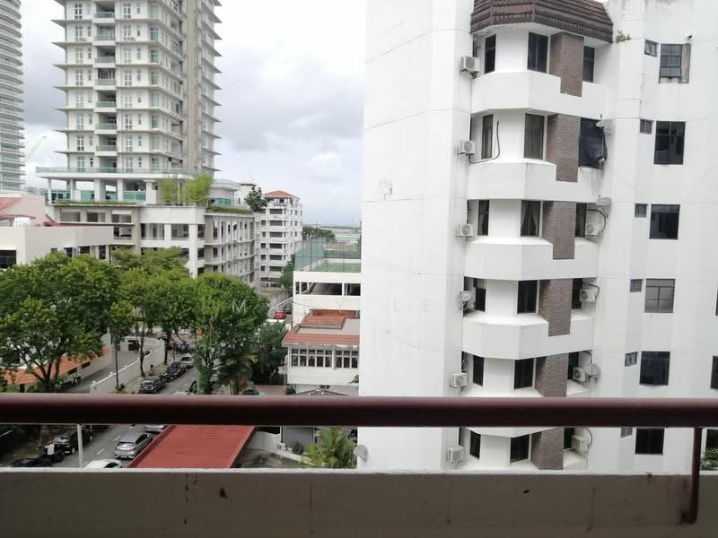 Kondominium untuk Dijual di Cantonment Court - Mary Lee - Balcony @ living - PropertyGuru.com.my